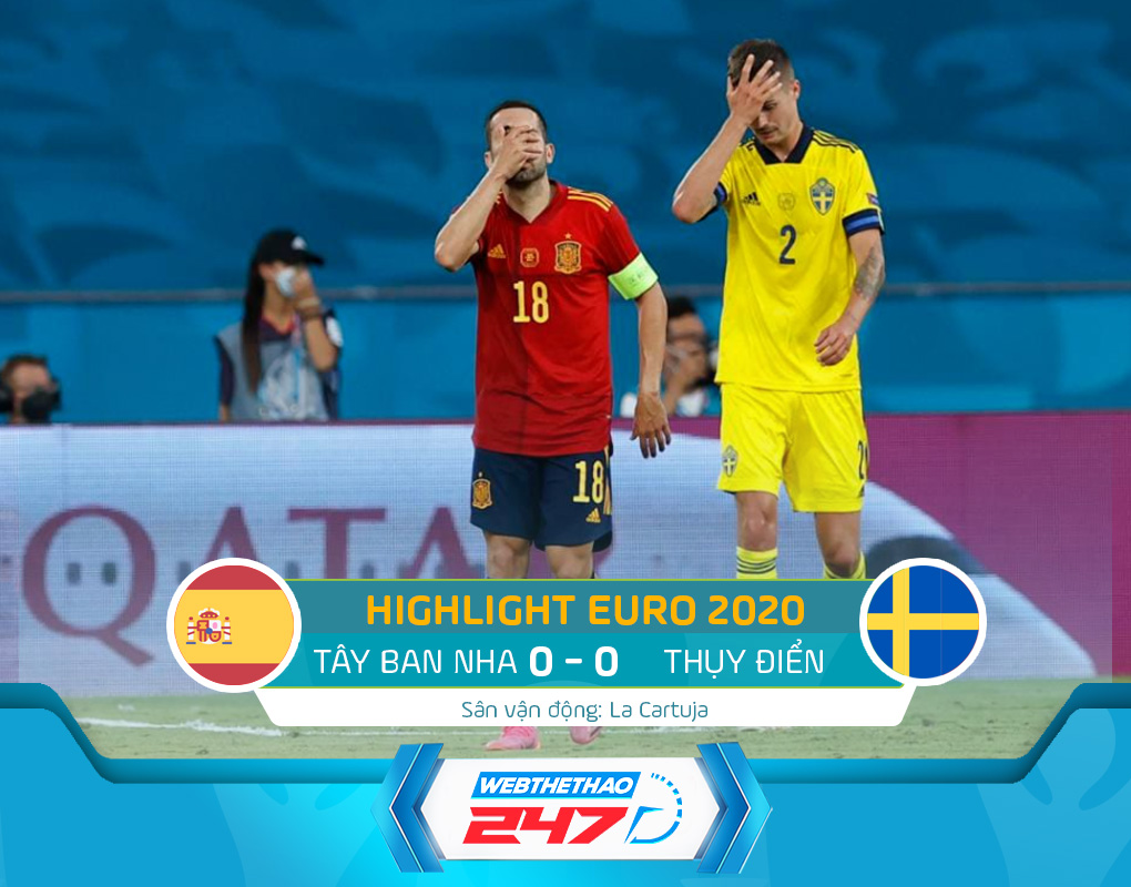 Kết quả Tây Ban Nha vs Thụy Điển
