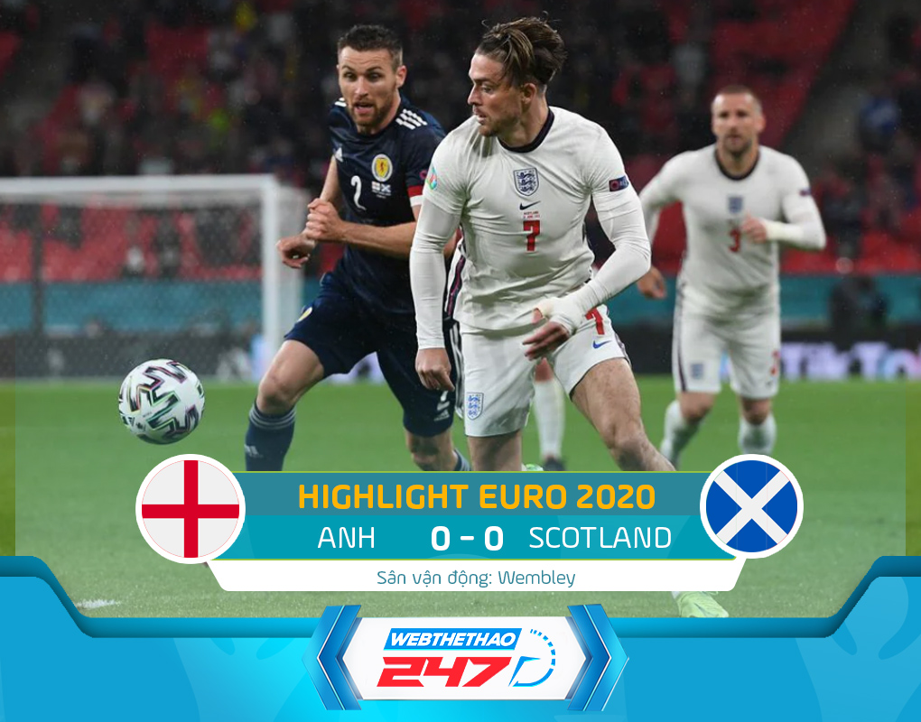 Video bàn thắng Anh vs Scotland