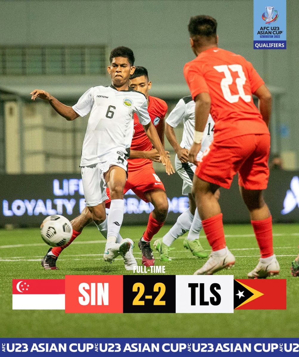 U23 Singapore vs U23 Timor