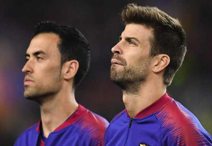 Pique và Busquets