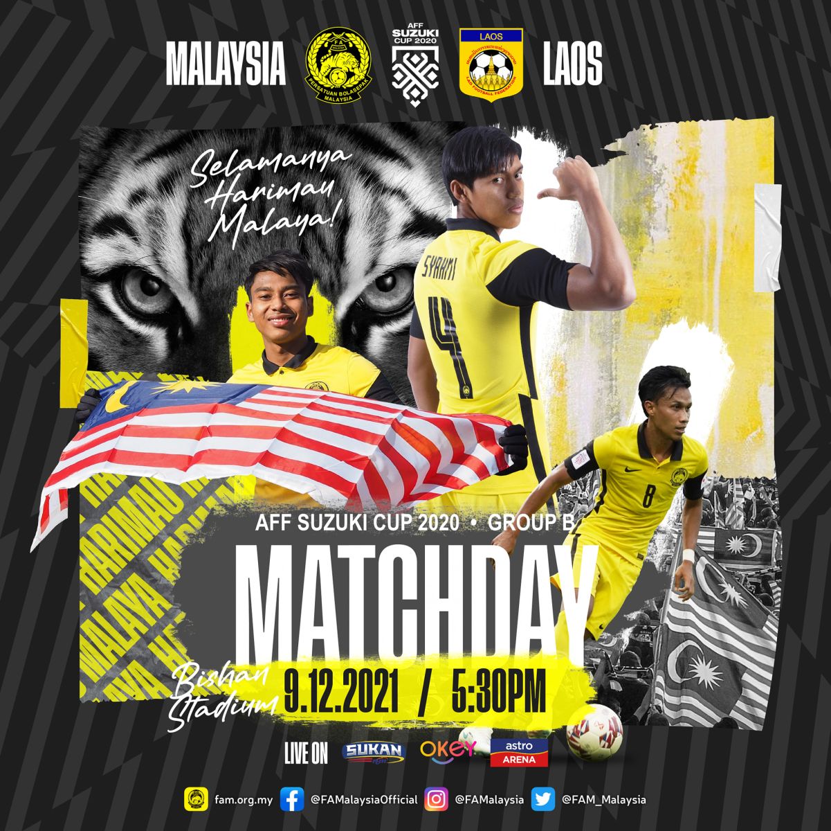 Malaysia vs Lào