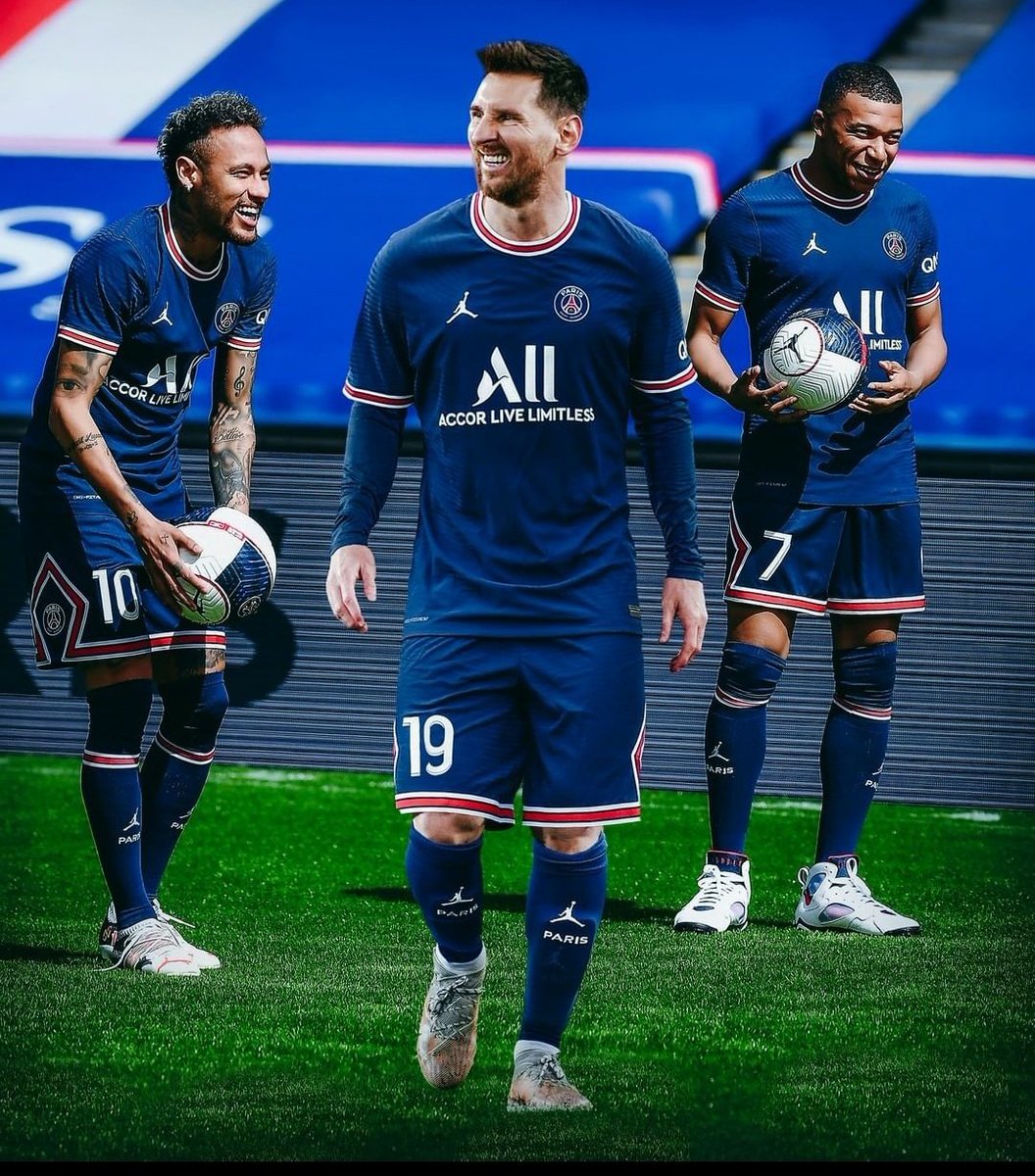 Messi, Neymar, Mbappe