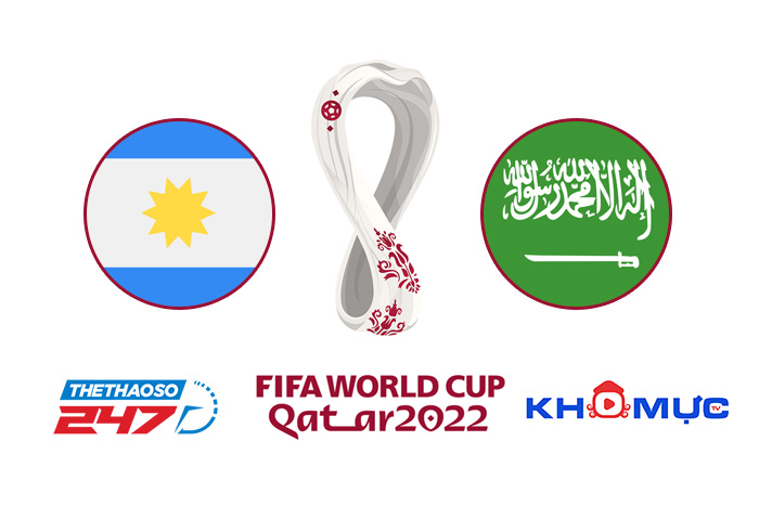 Link trực tiếp bóng đá Argentina vs Saudi Arabia