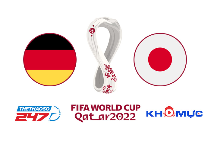 Link trực tiếp bóng đá Đức vs Nhật Bản