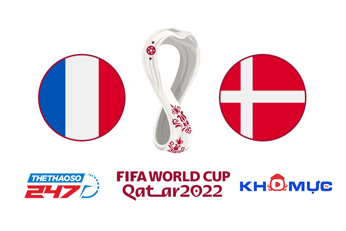 Link trực tiếp bóng đá Pháp vs Đan Mạch