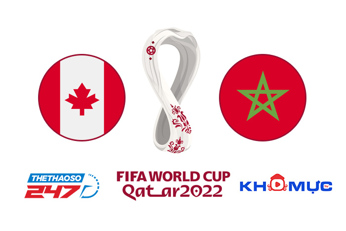 Link trực tiếp bóng đá Canada vs Morocco
