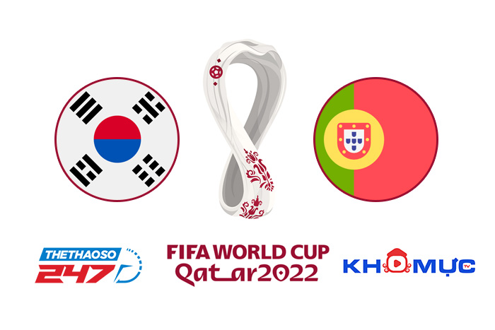 Link trực tiếp bóng đá Hàn Quốc vs Bồ Đào Nha