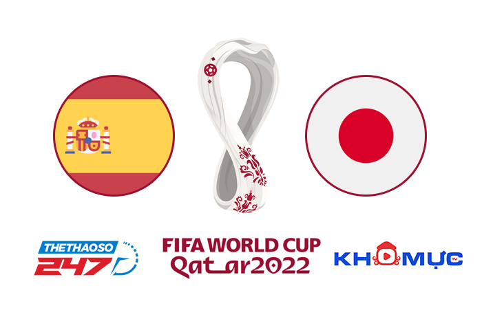 Link trực tiếp bóng đá Tây Ban Nha vs Nhật Bản