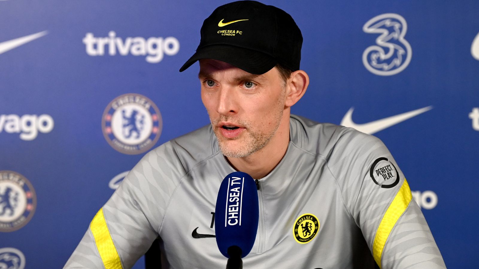 HLV Thomas Tuchel lo ngại cuộc chiến sẽ ảnh hưởng đến tâm lý chơi bóng của toàn đội 