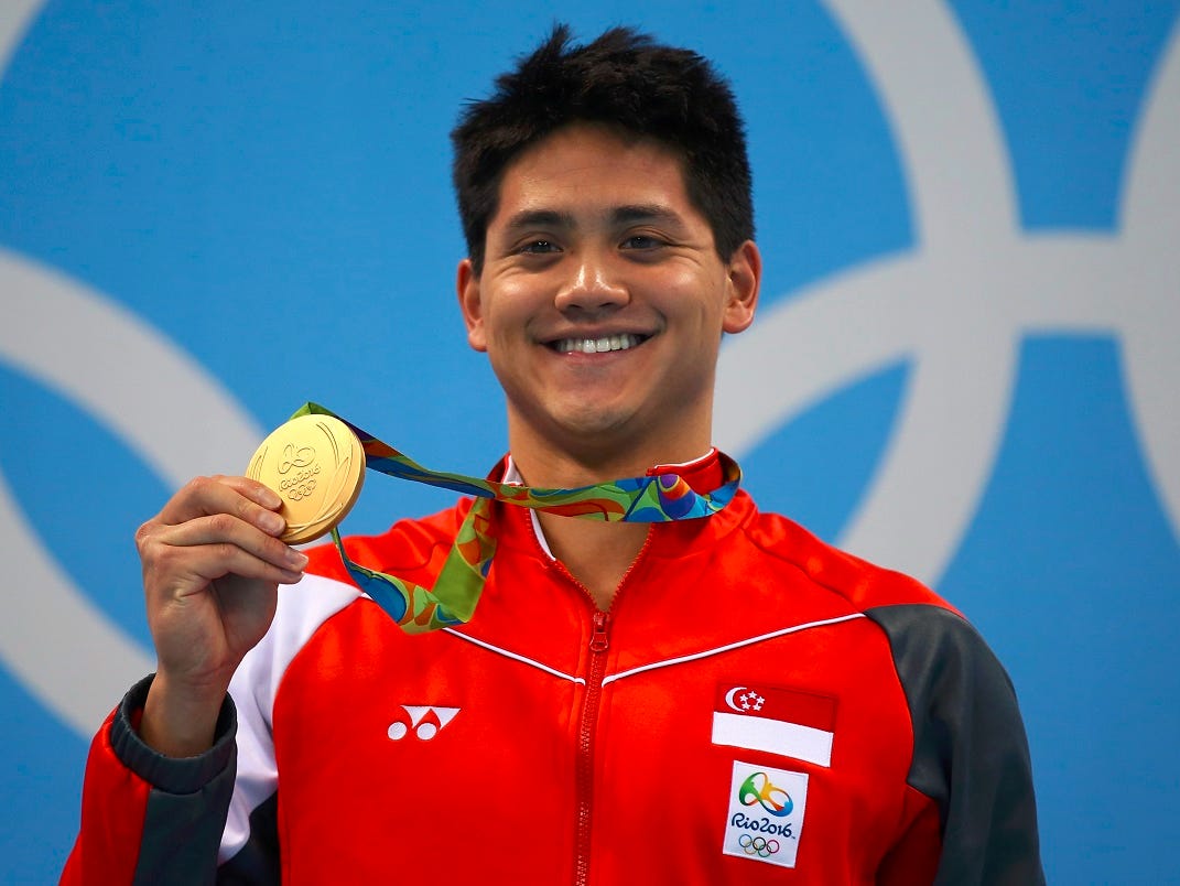 Joseph Schooling là gương mặt vàng quen thuộc tại đường bơi 100m