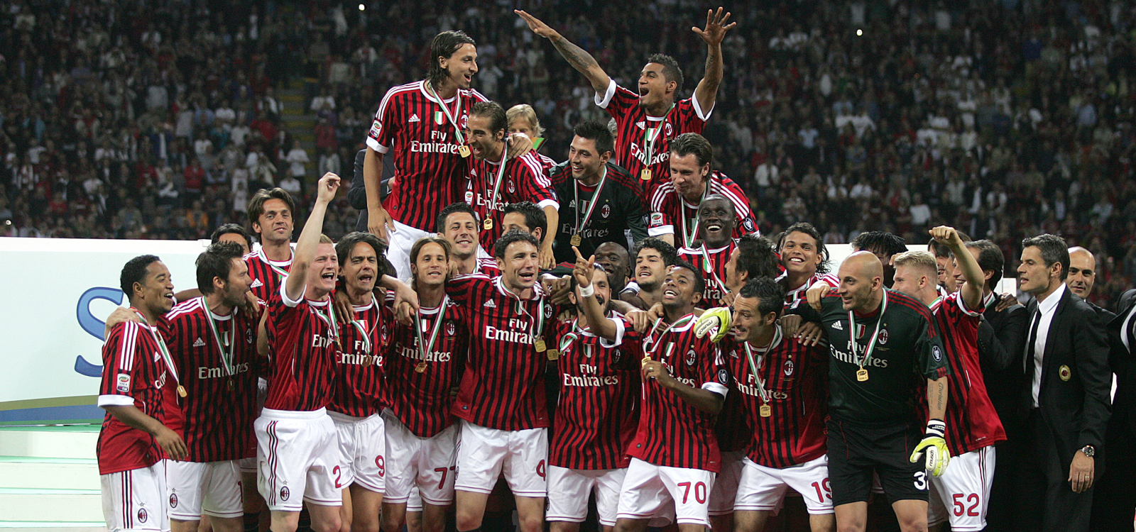 Lần gần nhất AC Milan vô địch đã vào mùa giải 2010/11