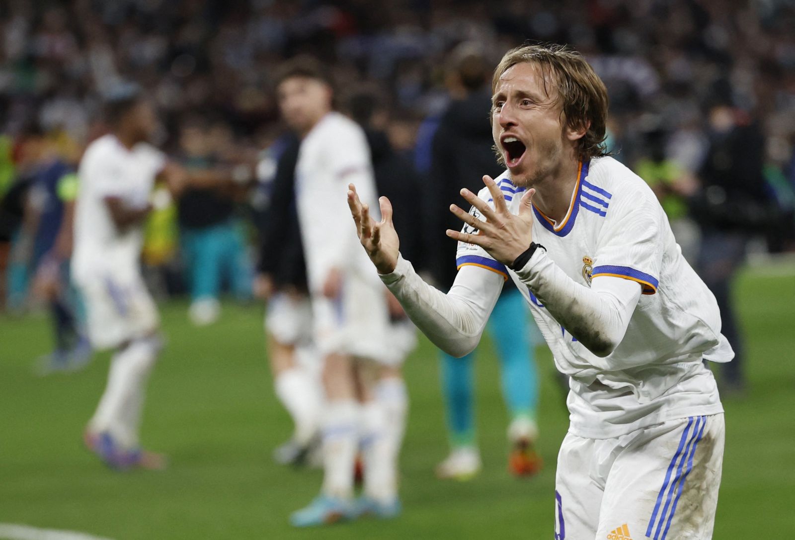 Luka Modric đã có trận đấu xuất chúng trước PSG