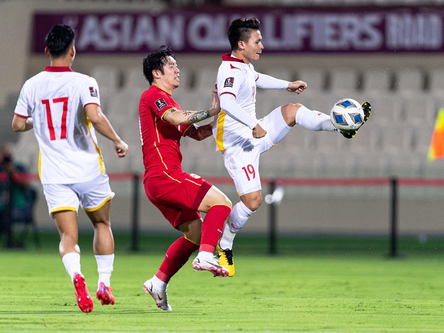 Trung Quốc 3-2 Việt Nam vòng loại World Cup 2022