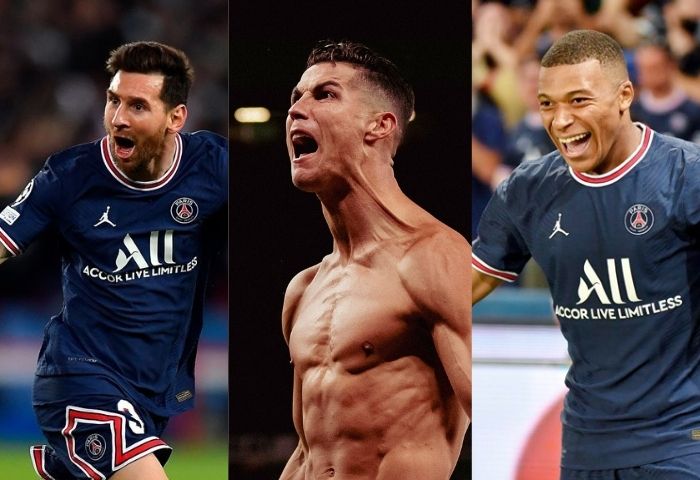Messi, Ronaldo, Mbappe