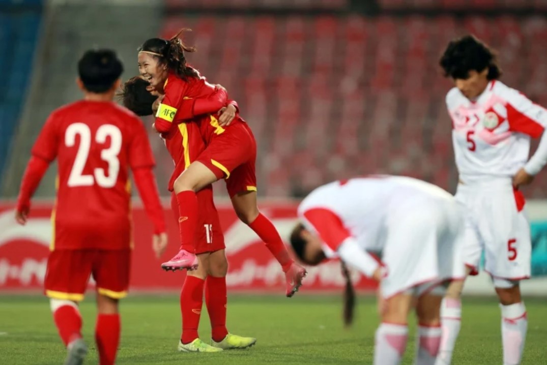 Kết quả bóng đá nữ Việt Nam vs Tajikistan 29/9 Asian Cup 2022