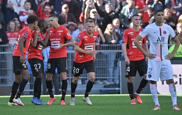Kết quả bóng đá Ligue 1 vòng 9: Rennes 2-0 PSG
