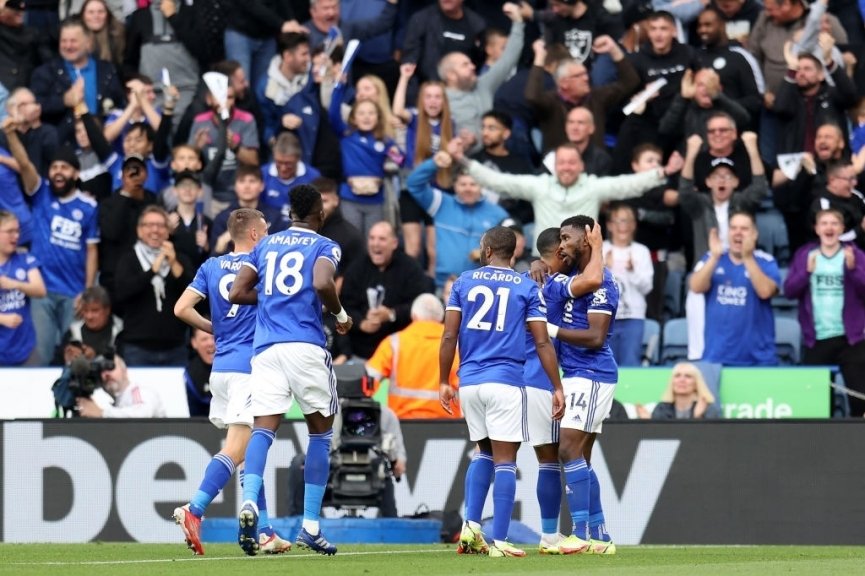 Kết quả bóng đá Ngoại Hạng Anh vòng 8: Leicester City 4-2 MU