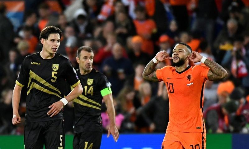 Kết quả bóng đá VL World Cup 2022 KV châu Âu - Hà Lan 6-0 Gibraltar