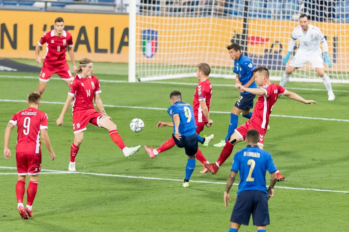 Kết quả vòng loại World Cup 2022 khu vực châu Âu: Ý 5-0 Litva