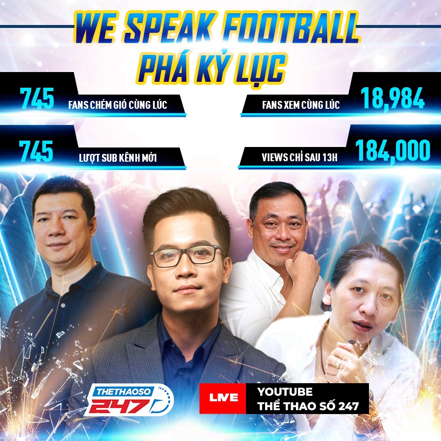 We Speak Football Thể Thao Số 247