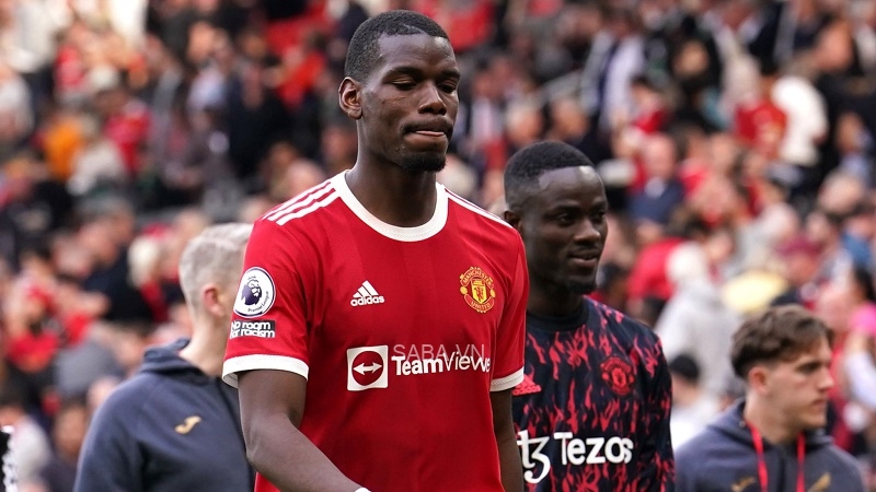 Paul Pogba bị người hâm mộ Man Utd chỉ trích 