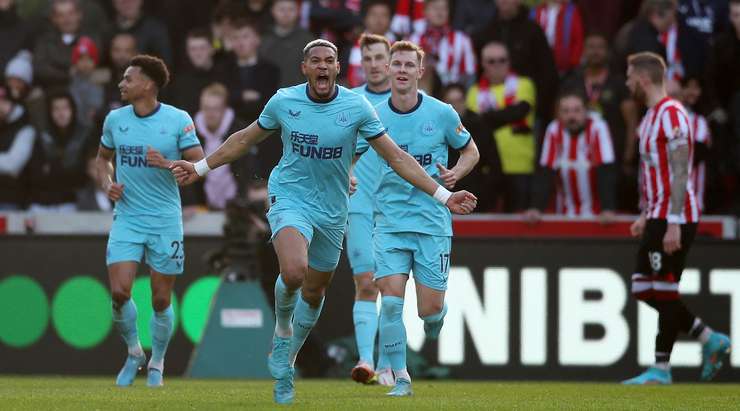 Brentford 0-2 Newcastle 