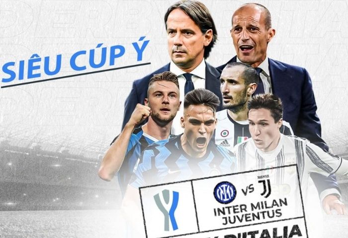 Siêu Cúp Ý Inter Milan vs Juventus 