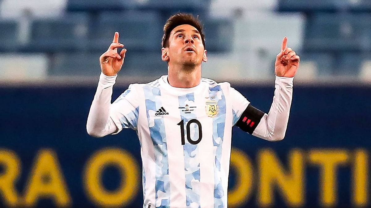 Messi Argentina vs Brazil