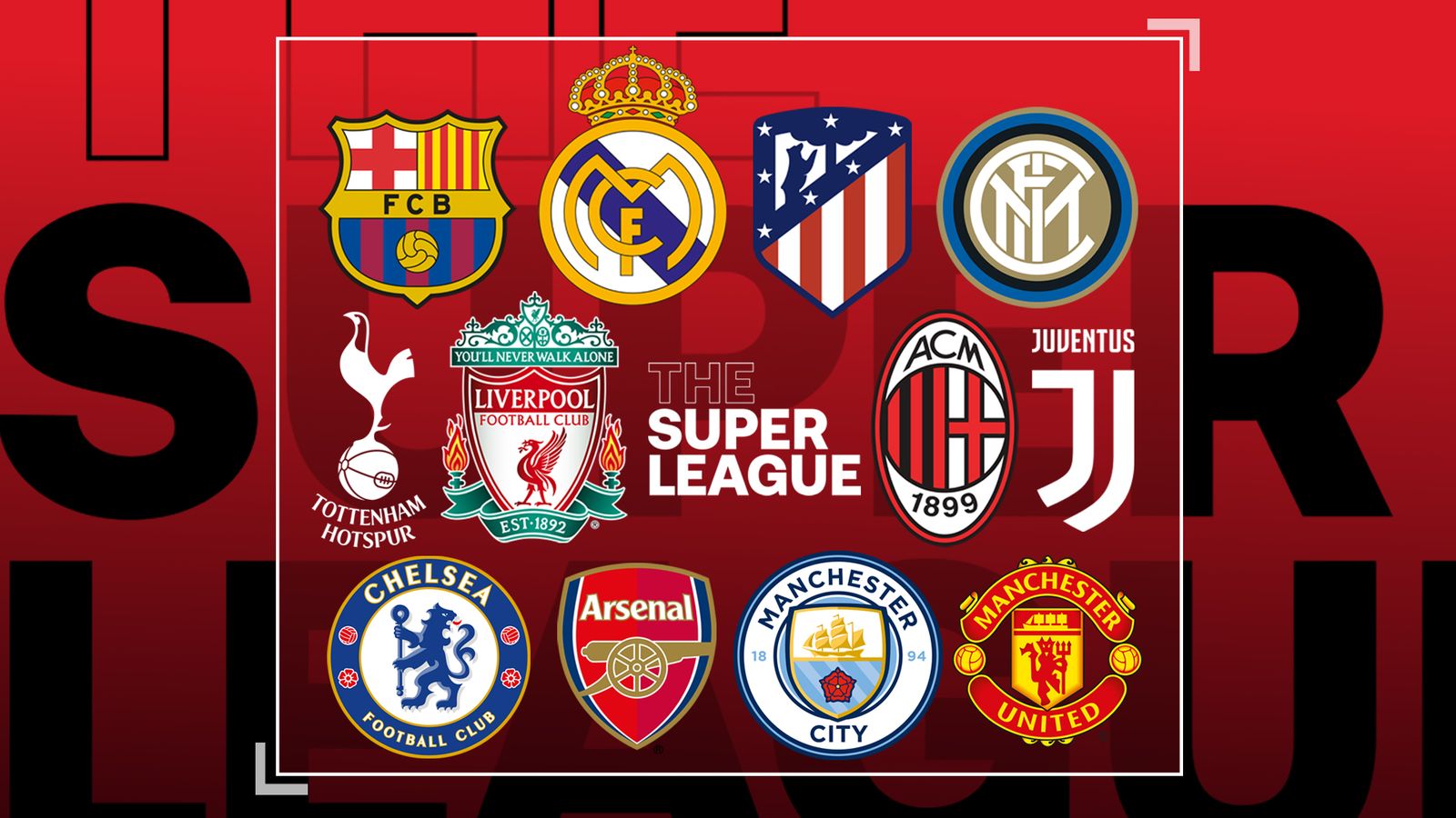 UEFA rút đơn kiện đối với 3 câu lạc bộ khai sinh Super League