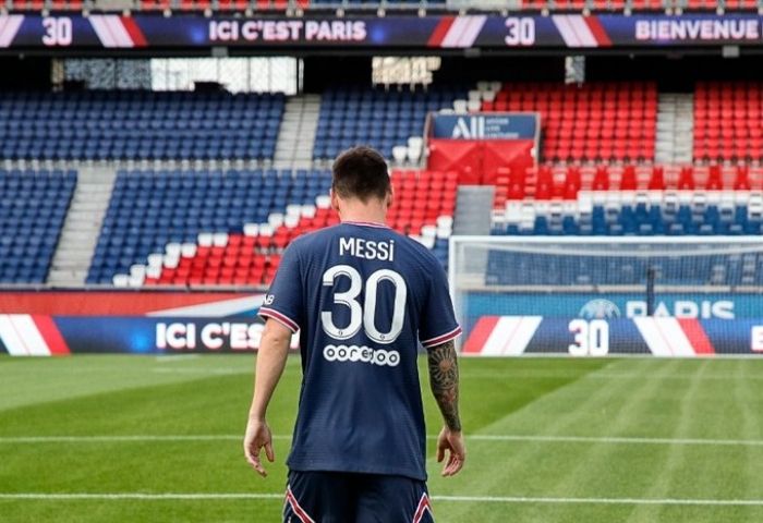 Số áo của Messi