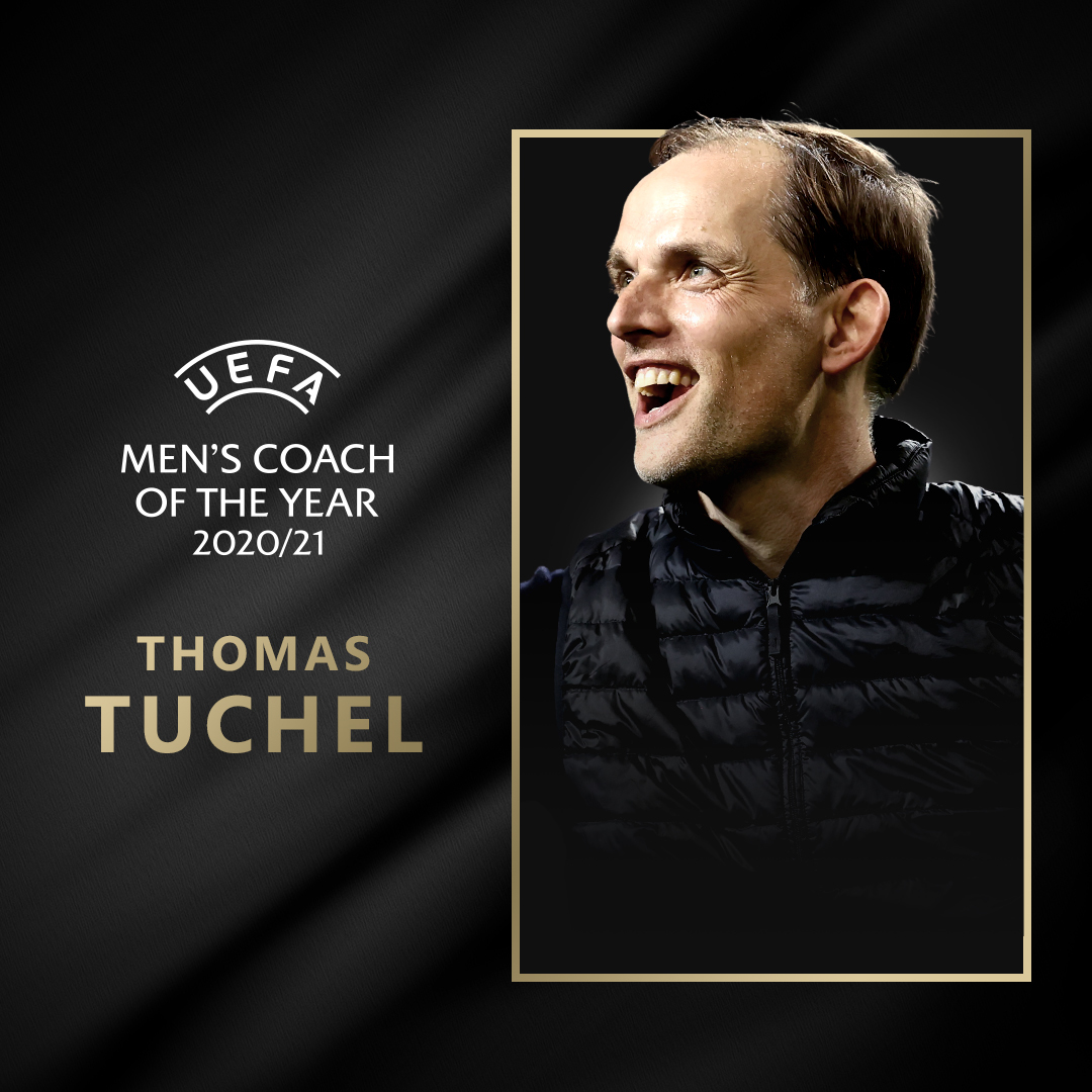 Thomas Tuchel đạt giải HLV xuất sắc nhất mùa giải