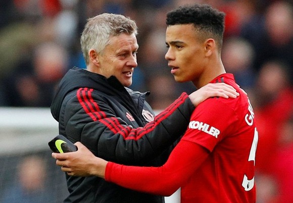 Mason Greewood & Solskjaer