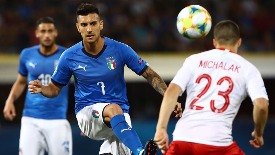 Lorenzo Pellegrini tuyển Ý Euro 2020