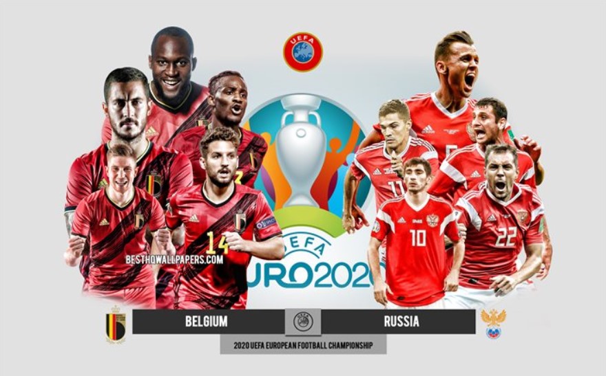 Bỉ vs Nga Euro 2020