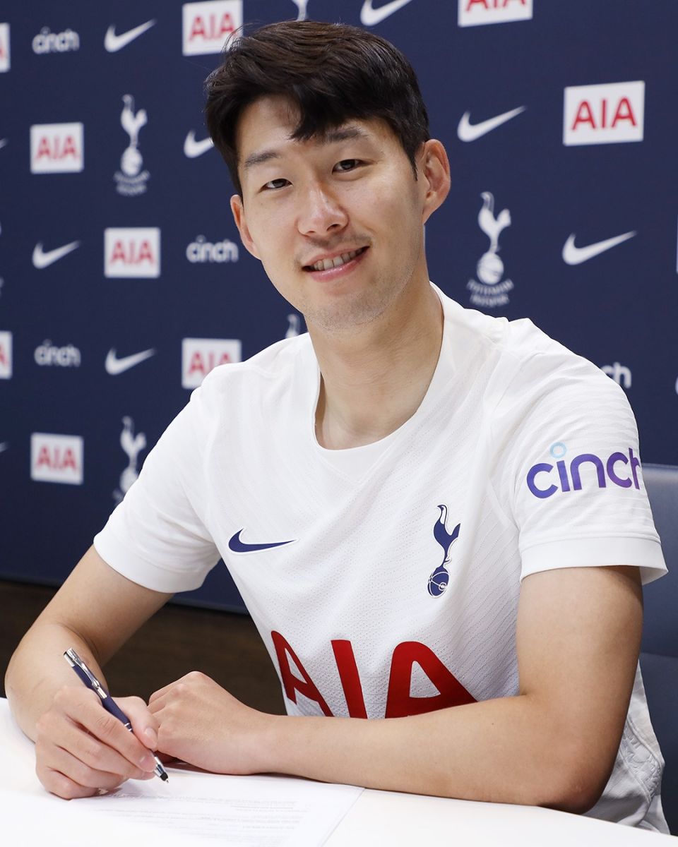 Son Heung-min Tottenham Hotspur