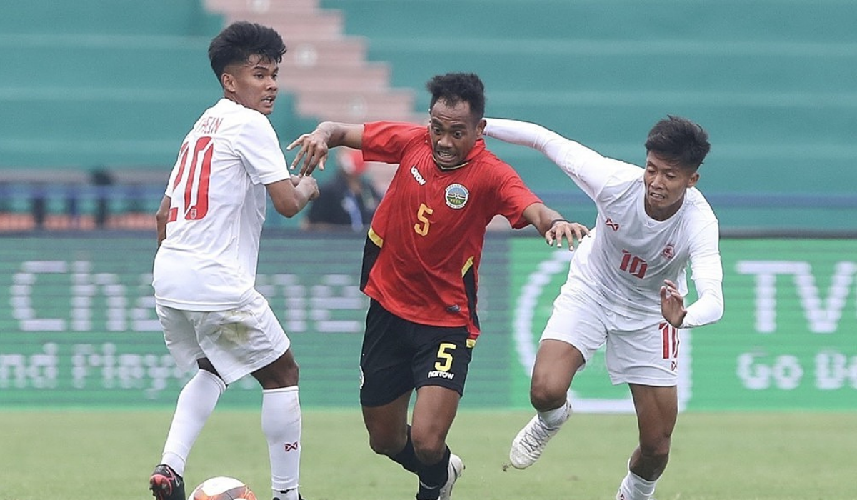 U23 Timor-Leste cũng có trận đấu đầy kiên cường