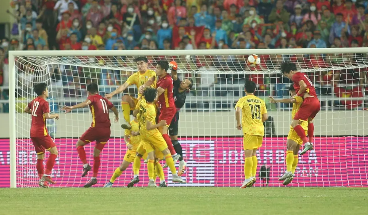 U23 Việt Nam tạo ra rất nhiều cơ hội nguy hiểm nhưng vẫn chưa thể có bàn thắng