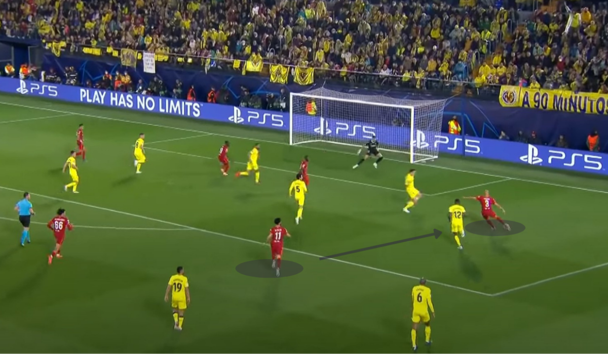 Villarreal đã không thể kiểm soát được tốc độ của trận đấu