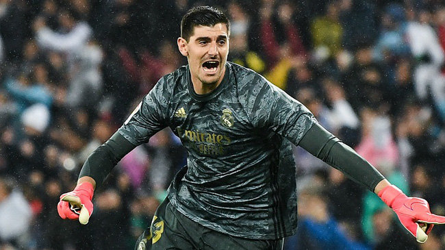 Courtois trụ cột của Real Madrid