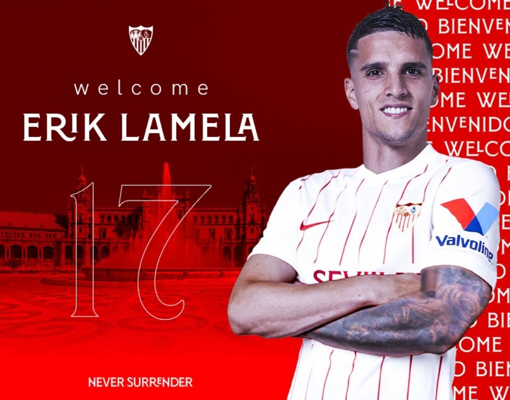 Erik Lamela chuyển đến Sevilla