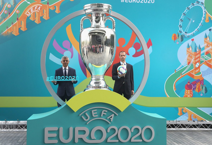 Chiếc cúp Euro 2020 danh giá