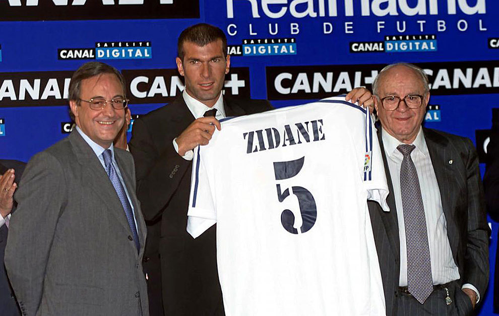 Perez phá sâu kỷ lục thế giới với Zidane tại nhiệm kỳ đầu