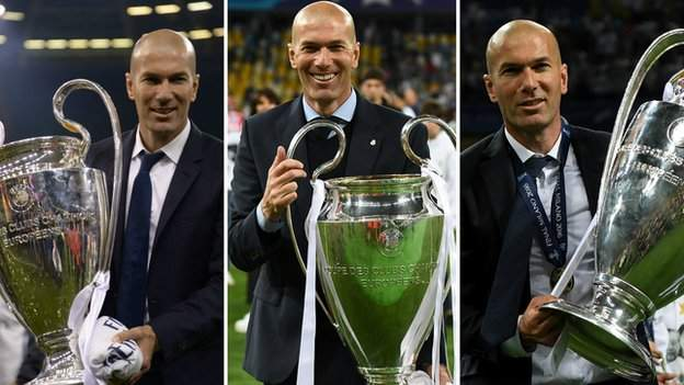 Zidane vô địch Champions League
