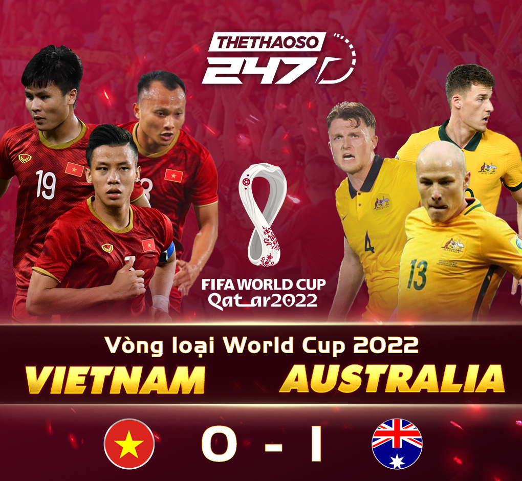 Kết quả Việt Nam vs Úc