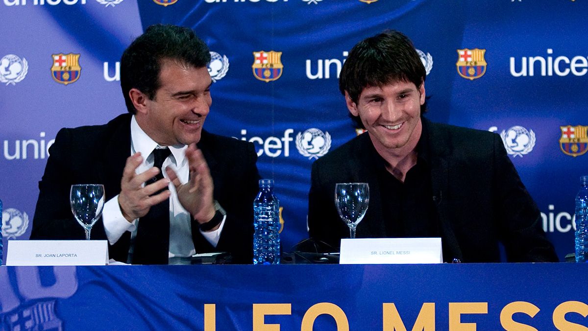 Nhiệm kỳ rực rỡ đầu tiên của Laporta bên cạnh tài năng trẻ Messi