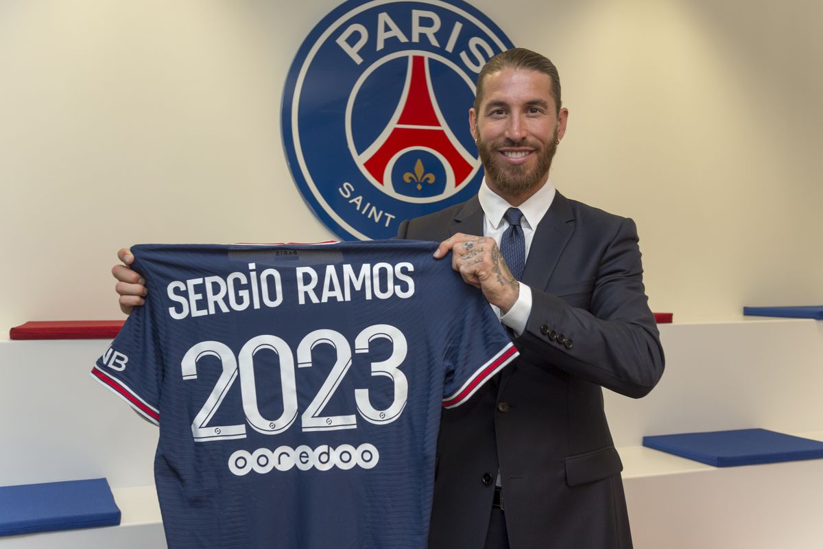 Ramos gia nhập PSG