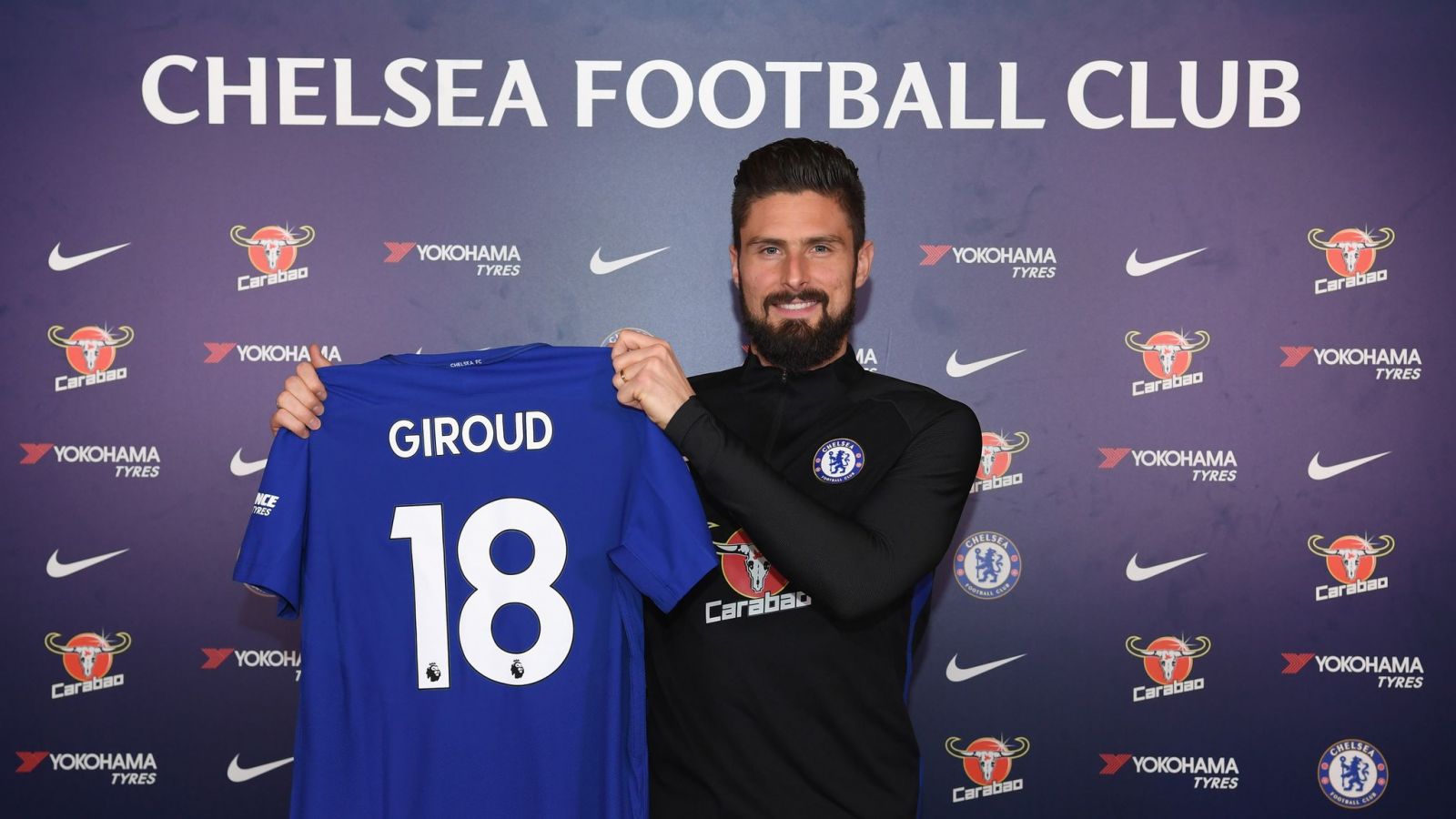 Giroud gia nhập Chelsea