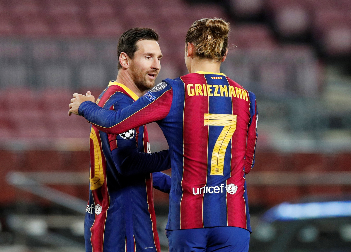 Messi sẽ không đồng hành cùng Griezmann