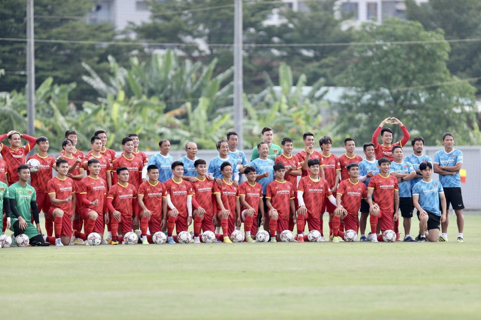 Đội tuyển Việt Nam đang rất sẵn sàng cho trận giao hữu tiếp theo 