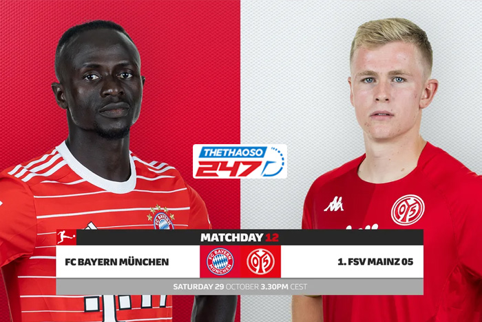 Soi kèo Bayern Munich vs Mainz 05